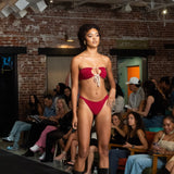Abrazo Wide-Strap Tie Tube Top