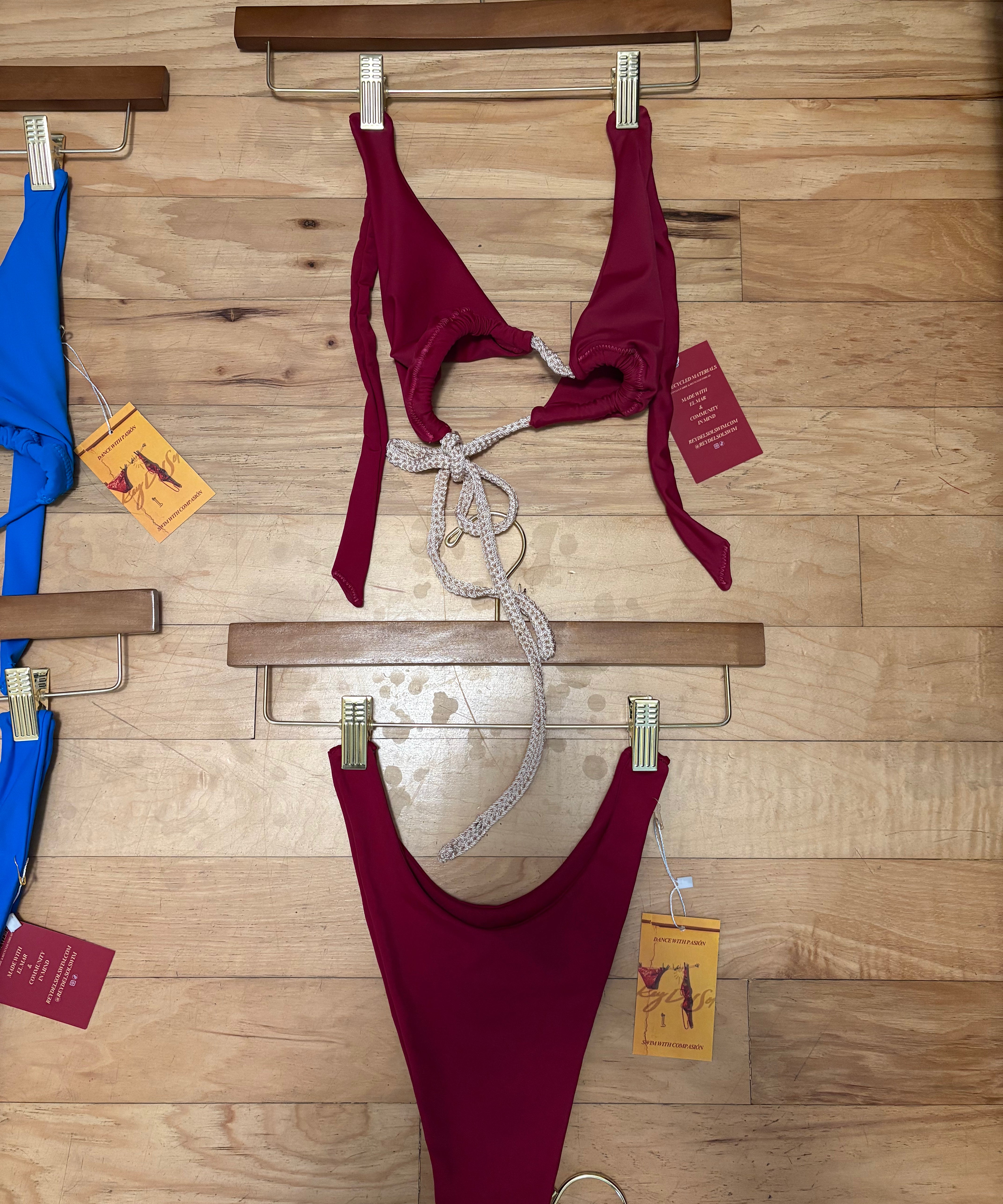 Cruz Wide-Tie Triangl Top
